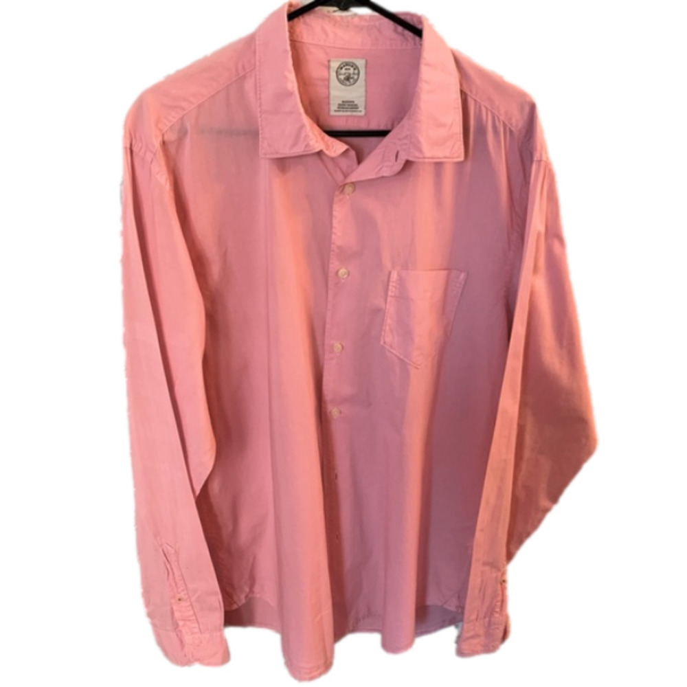 Mason’s Shirtmaker Men’s Pink Shirt LS Sz XXL